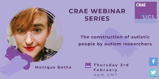 CRAE Webinar Series: Monique Botha