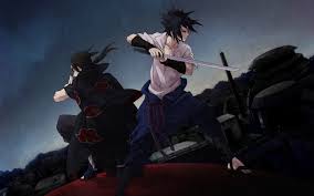 1920x1200 sasuke uchiha mangekyou sharingan eyes image hd anime wallpaper. Uchiha Brothers Naruto Hd Wallpaper 1469793 Zerochan Anime Image Board