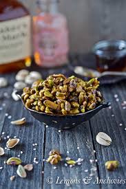 Bourbon Maple Toasted Pistachios Recipe | Lemons + Anchovies