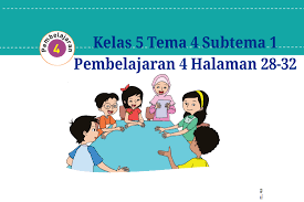 Tuliskan dalam bentuk berikut menggunakan ejaan yang tepat. Kunci Jawaban Buku Tematik Tema 4 Kelas 5 Halaman 28 30 31 32 Koesrow