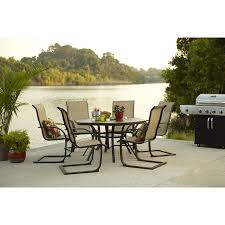 Shop Garden Treasures Set Of 6 Hayden Island Steel Patio Dining Chairs At Lowes Co Outdoor Patio Furniture Sets Classic Patio Furniture Outdoor Patio Furniture