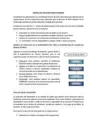 Riesgo de pérdida de conocimiento procesos de mejora de las competencias profesionales procesos de colaboración entre empleados procesos de colaboración entre equipos Ejemplo De Cmi En Recursos Humanos Recursos Humanos Responsabilidad