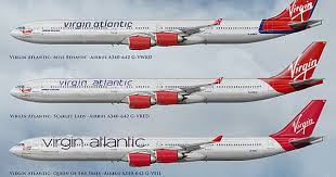 Virgin Atlantic Airbus A340 600 Liveries Virgin Atlantic Diecast Airplanes Airbus