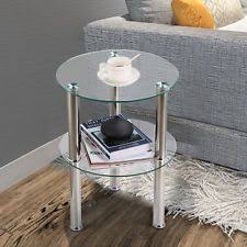 Small Round Glass Side Table Https Www Otoseriilan Com Side Table Wood Glass Side Tables Living Room Side Table