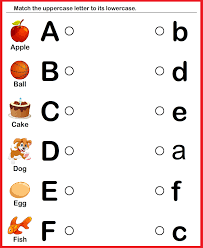Kindergarten Worksheets Match Upper Case And Lower Case Letters 8 Alphabet Worksheets Kindergarten English Worksheets For Kids Letter Worksheets Kindergarten