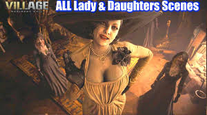 Tall vampire lady) was introduced to the world ahead of the first resident evil showcase, many people fell head over. Re8 All Lady Dimitrescu Daughters Scenes Resident Evil Village Ps5 Youtube