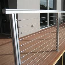 Shop muzata's stainless steel cable railing kits & fittings for your indoor and outdoor projects including stairs, deck, front porch, balcony railings at great prices. China Painted Color Design Stainless Steel Cable Wire Guardrail Railing China Cable Railing Stainless Steel Cable Railing