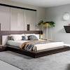 A platform bed is a bed with a base consisting of a raised, level, usually rectangular horizontal solid frame, often with rows of flexible wooden platform beds with attached nightstands make a great centerpiece for your bedroom. 1