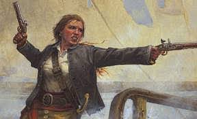Granuaile Grace O Malley A Woman Who Could Give Birth Drink Whiskey And Defeat Turkish Pirates All In The Same Pirate Woman Famous Pirates Grace O Malley