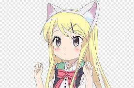 Download free anime gif png with transparent background. Kin Iro Mosaic Anime Gif Catgirl Anime Mammal Manga Vertebrate Png Pngwing