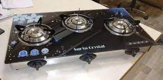 Maybe you would like to learn more about one of these? Surya Crystal Three Burner Lpg Automatic Glass Top Id 20478099662