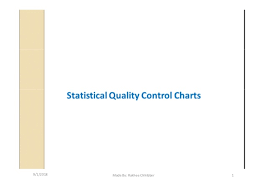 Mean Range Chart Statistical Quality Chart