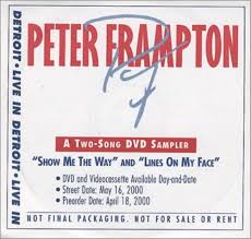 My favorite version is the original studio recording on frampton's camel. agreed. Peter Frampton Live In Detroit Dvd Sampler Us Promo Dvd 355234