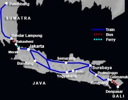 Check trip schedule and travel distance. Train Travel In Indonesia Trains Jakarta Surabaya Ferry To Bali
