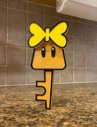 3D Printed Super Mario Party Skeleton Key - Etsy