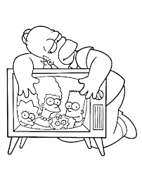 They are free and provide hours of fun for kids. Tv Simpsons Coloring Page Topcoloringpages Net