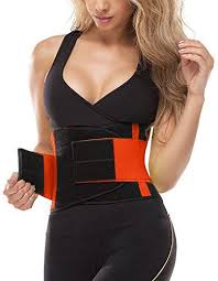 Waist Trainer Neoprene Faja Workout Slimming Belt For Hourglass Shaper Orangem Check Out The Image By Vi Waist Trainer Sauna Waist Trainer Women S Shapewear