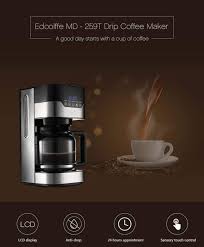 Illy espresso pods are nothing but ground coffee dosed. 10 Cup Programmable Coffee Machine With Drip Coffee Maker And Timer Permanent Filter Coffee Maker For Pods And Ground Coffee Easy To Fill And Clean Amazon Ae