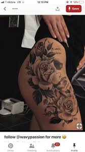 Tattoo Oberschenkel Frauen Tattoo Oberschenkel Hufte Tattoo Tattoo Ideen