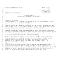 Maybe you would like to learn more about one of these? Https Ftp Pwg Org Pub Pwg Pmp Drafts Draft Ietf Printmib Info 05 Pdf