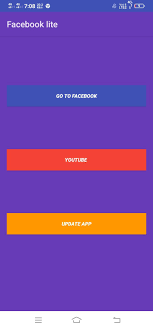 Download the apk file and install it without removing the older version, if you have. Facebook Lite For Android Apk Download
