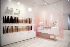 From our exclusive, intimate and discreet studio, we provide simply stunning hair extensions that will impress the fussiest of clients. Hair Salon Store Design In New York Glam Seamless Sergio Mannino Studio