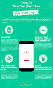 Tricks To Make Your Smartphone Battery Last Longer Infographic Today We Are Sharing A Few Tips For You To Smartphone Touch Screen Interface Make It Yourself
