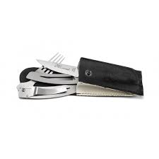 Etui Toile Couteau Fourchette Liner Lock Thiers