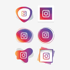 Instagram Logo Instagram Icon Collection Set Social Media Vector Illustrator Social Media Clipart Instagram Icons Social Icons Png And Vector With Transparen Instagram Logo Social Icons Logo Design Free Templates