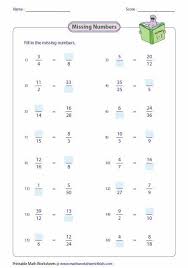 26 Missing Numbers On A Number Line Worksheet Missing Numbers Iœi I I I I I I Iºi Fractions Worksheets Math Fractions Worksheets Math Fractions