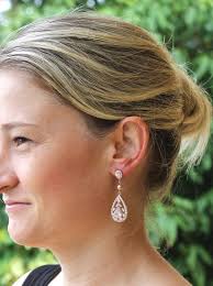 Gold Bridal Earrings, Gold Chandelier Earrings, Gold Crystal Earrings,  Vintage Wedding Earrings, COCO P