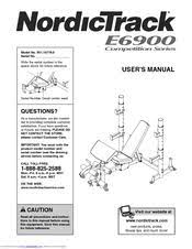 Find nordic track now at getsearchinfo.com! Nordictrack E6900 Bench Manuals Manualslib