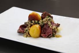 Onglet Au Beurre D Anchois Et Pommes De Terre Nouvelles De Florent Ladeyn Finaliste Top Chef 2013 Les Gourmantissimes