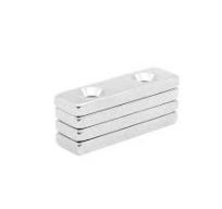Good Price Screw Thread Pot Block Rectangular Magnet Wth Countersunk Hole