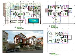House Design With Swimming Pool And Garden Autocad File Swimming Pools House Design Pool Houses