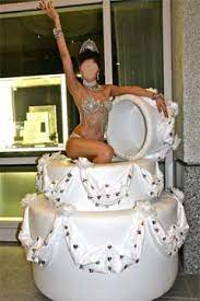 There was the whole scratched cake stripper epidemic of '67 that killed off the industry. Pop Out Cakes Cake Jump Giant Huge Big Large Party Virginia