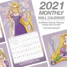 Printing printable calendar 2021 disney. Disney Princess New Monthly Wall Calendar 2021 Youloveit Com