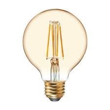 If it is a 60w cob led, then. General Electric 2pk 60w Vintag25 Globe Filament Amber Led Light Bulb White Target