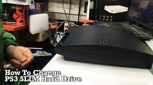 Update Ps3 Slim Hard Drive And Update Firmware To 4 84 Youtube