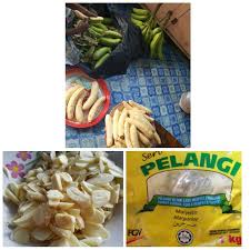 P02 kerepek pisang manis menggunakan pisang nipah, kerepek pisang manis disira dengan air gula dan madu sehingga pekat. Resepi Kerepek Pisang Tanduk Paling Enak Dan Lemak Iluminasi