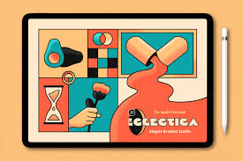 Procreate graffiti brush set 3717940. Stipple Brushes For Procreate In Brushes On Yellow Images Creative Store