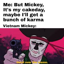 3/6/9pcs robert pattinson meme sticker 3x1.3in. Vietnam Mickey Needs A Meme Template Thorgift Com If You Like It Please Buy Some From Thorgift Com