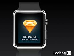 Apple Watch Vector Mockup By Hackingui Apple Watch Devices Design Apple