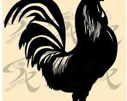Some nations still have rooster fights. Vector Cock Rooster Etsy