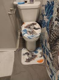 New bathroom who dis?! #Godzilla