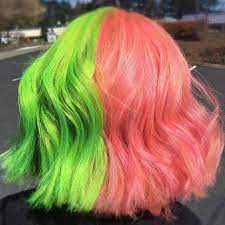 Split dyeing hair can be tricky for a beginner, which is why many people go to the salon to get it done. Split Hair Color Inspiration And Diy Tutorial Ipsy