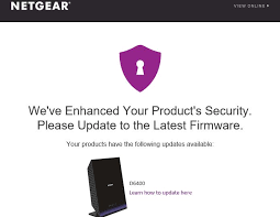 Re D6400 Firmware Update Email Netgear Communities