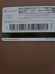 This is the tale of how i fell prey to one of the many gift card scams out there. Free 30 Dollar Goggle Play Card Code Not Used Yet Play Card Free Gift Cards Gift Card Codes