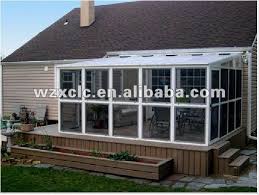 Lowe S Patio Enclosures Curved Roof Aluminium And Toughened Glass Sunroom Patio Enclosures House Exterior Outdoor Decor