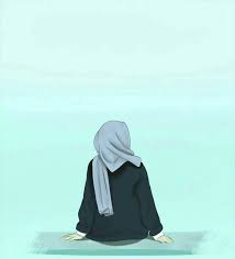 Berhijab Ilustrasi Karakter Ilustrasi Orang Gadis Animasi